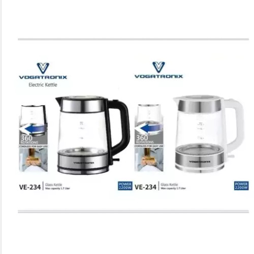 کتری برقی وگاترونیکس مدل VE234 شیشه ای پیرکس