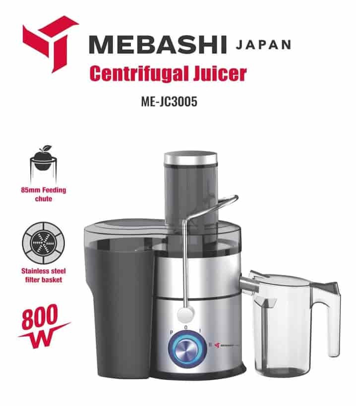 آبمیوه گیر تک کاره مباشی مدل ME-JC3005