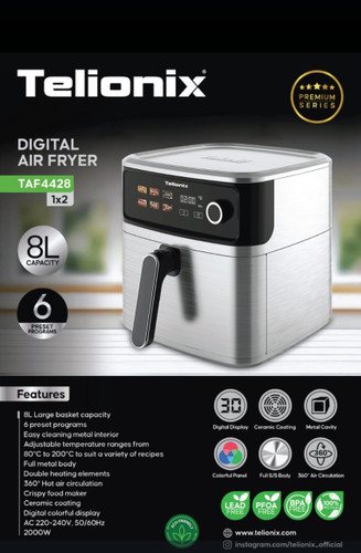 سرخ کن بدون روغن تلیونیکس مدل TAF4428