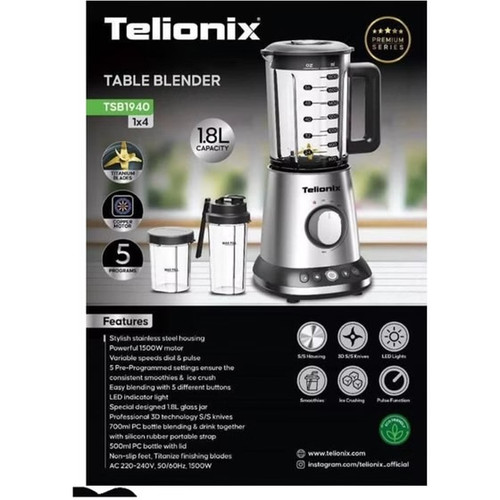 مخلوط کن صنعتی تلیونیکس مدل TSB-1940