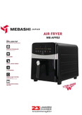 سرخ کن بدون روغن مباشی مدل ME-AF952